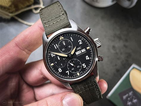 spitfire chronograph iwc